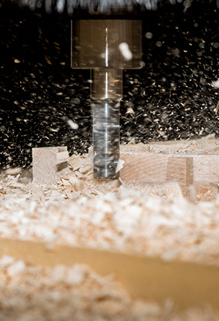 CNC routing insert cutter